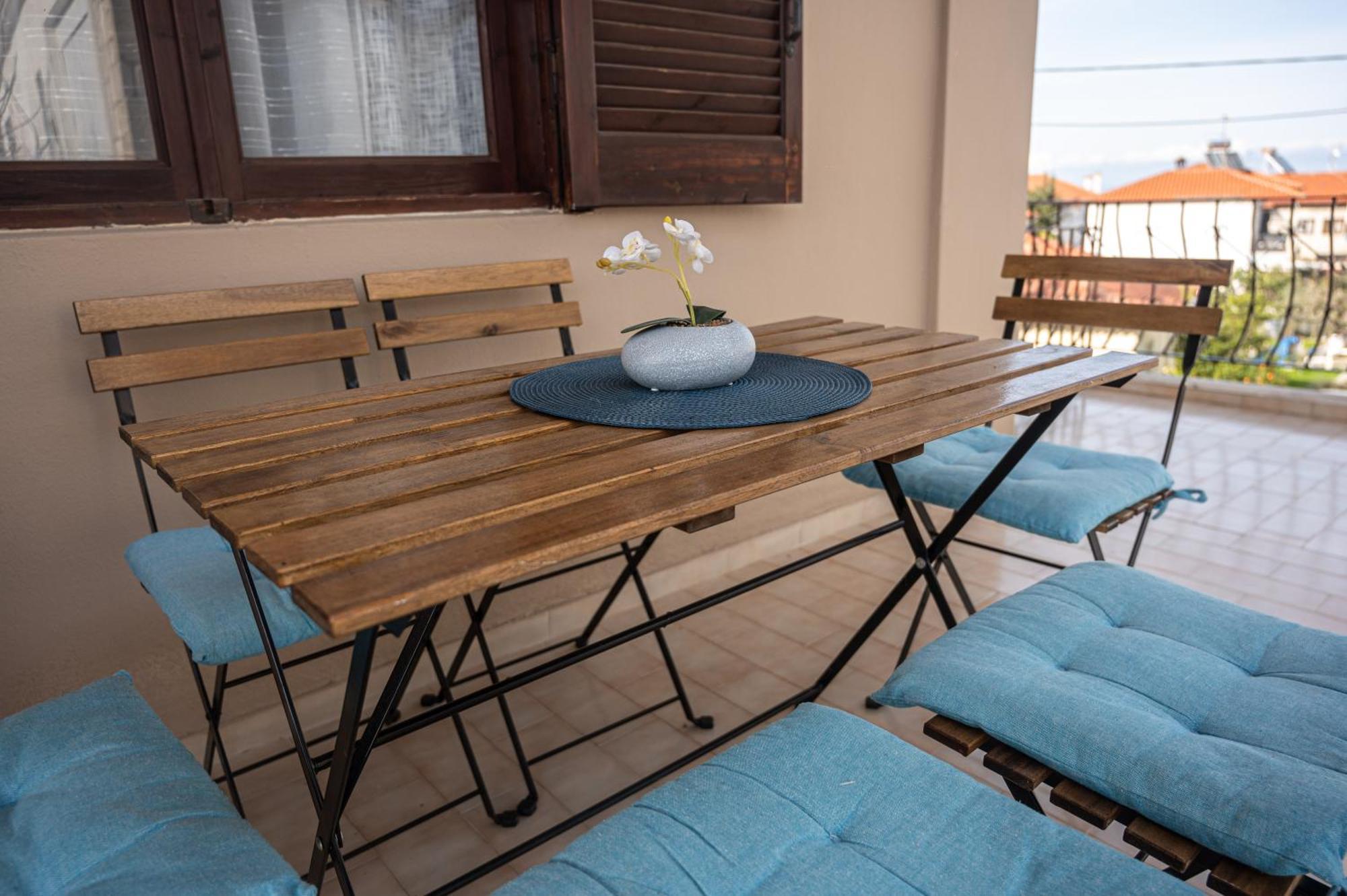Βastasio Apartments Pefkochori Buitenkant foto